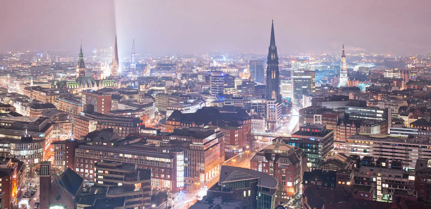 Hamburg bei Nacht Moin, Moin! Liebe Hamburger